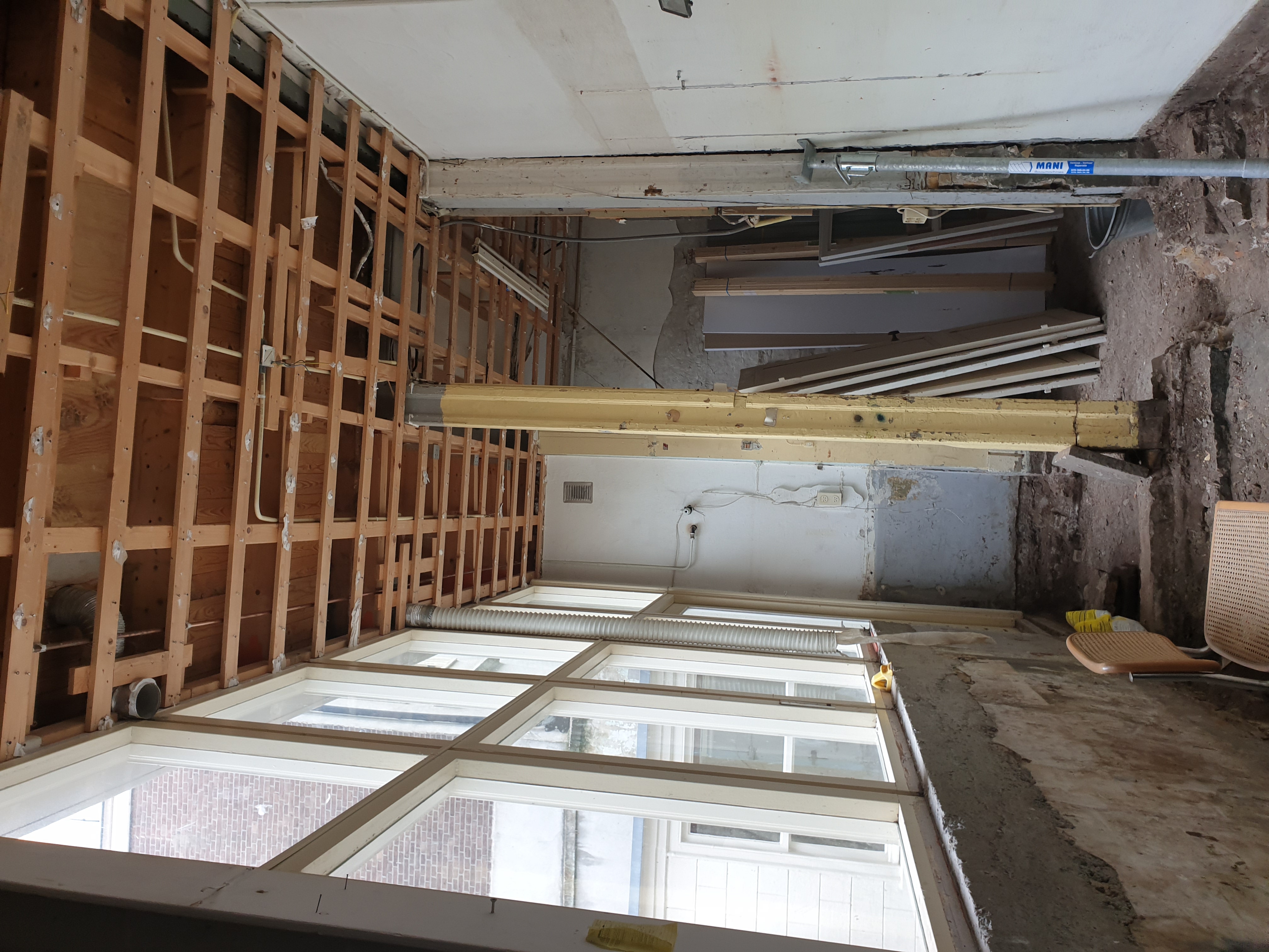 Uitbouw dmv staal constructie en renovatie dak constructie – Assendelftstraat, Den Haag – Voor 6