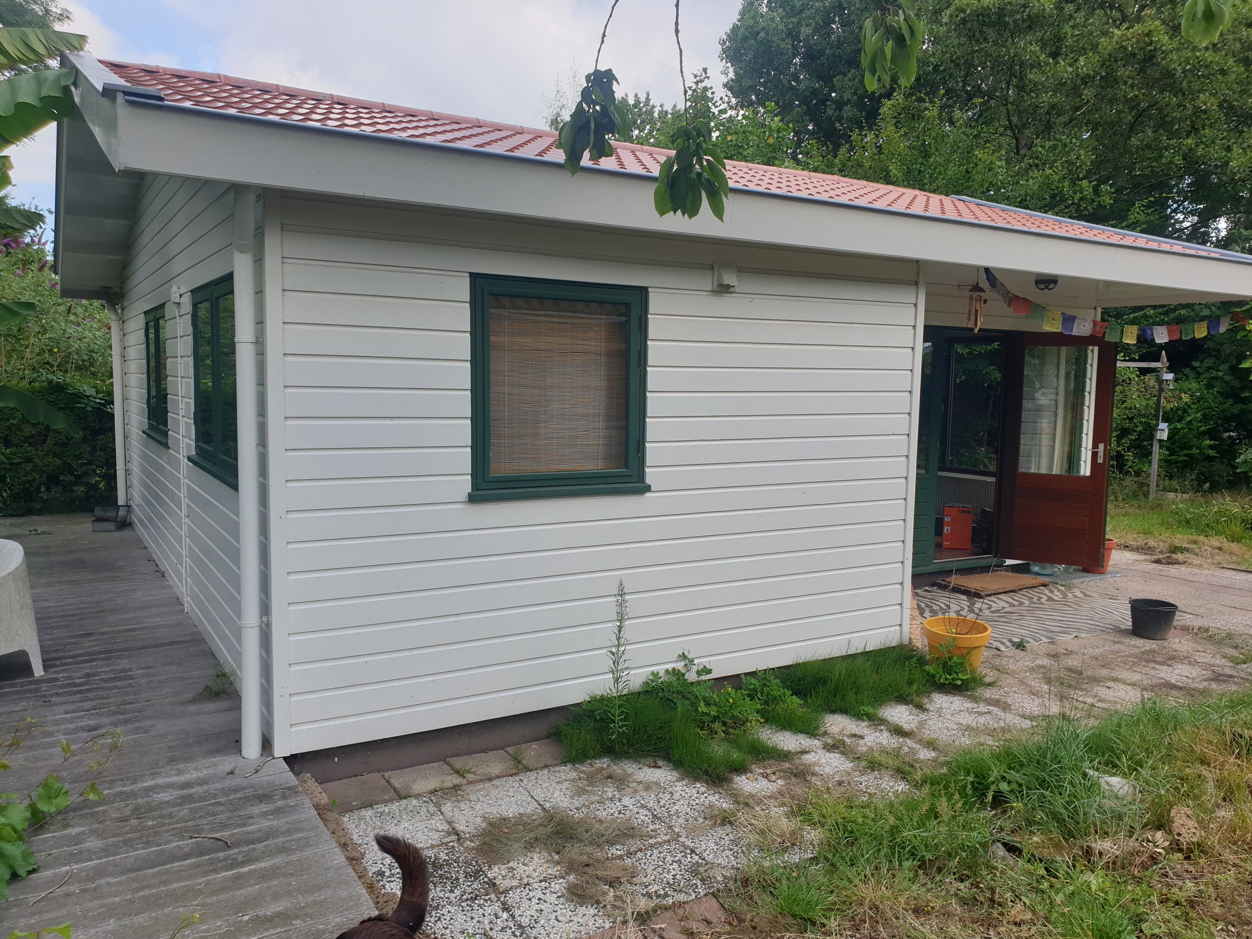 Upgraden en uitbouwen Chalet – Vlietpark, Leiden – Voor 1