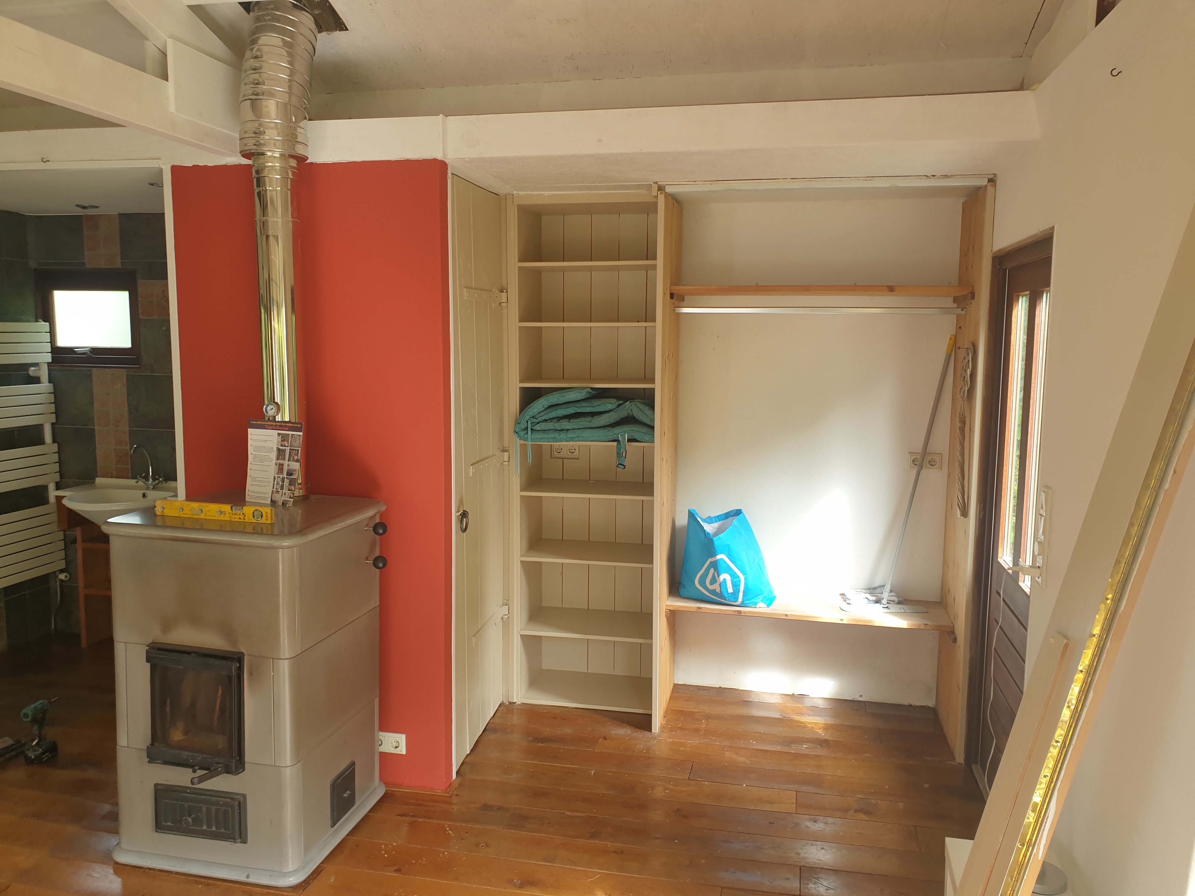 Upgraden en uitbouwen Chalet – Vlietpark, Leiden – Voor 9